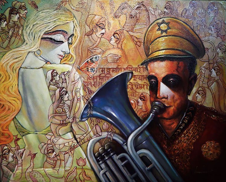 Title-TUNE-OF-LIFEsize-36x29-inchOil-on-Canvas